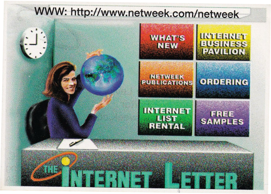 The Internet Letter business card