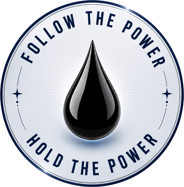 Follow the power. Hold the power.