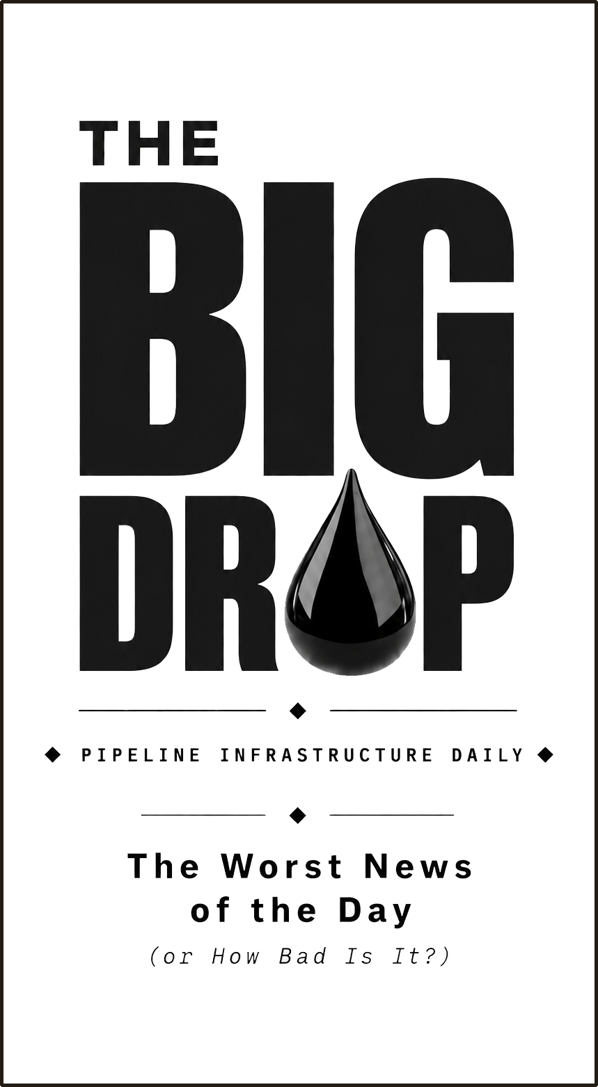 The Big Drop — Pipeline Infrastructure Daily